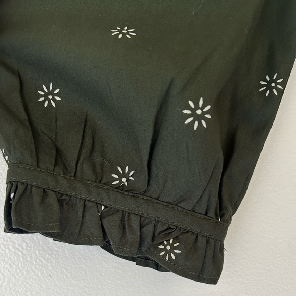 Madewell Olive Printed Tiered Maxi Dress - Picture 11 of 15